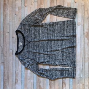 Converse long sleeve crew neck knit top